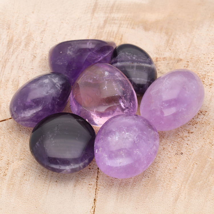 Amethyst Trommelstein