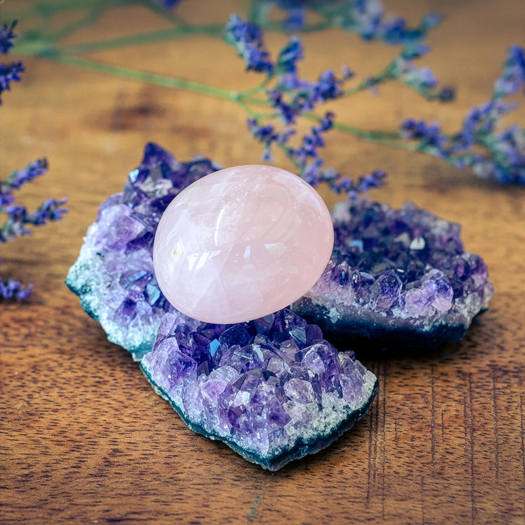 Amethyst crystals | 100% natural geode pieces | Set of 3