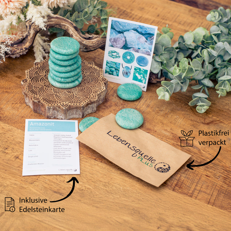 Amazonit Scheibenstein