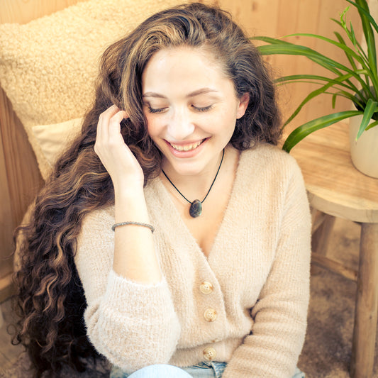 Labradorit Mini-Kugelarmband | 4 mm