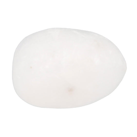 Barite tumbled stone