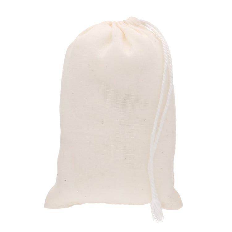 Cotton bag with drawstring | 100% cotton | natural