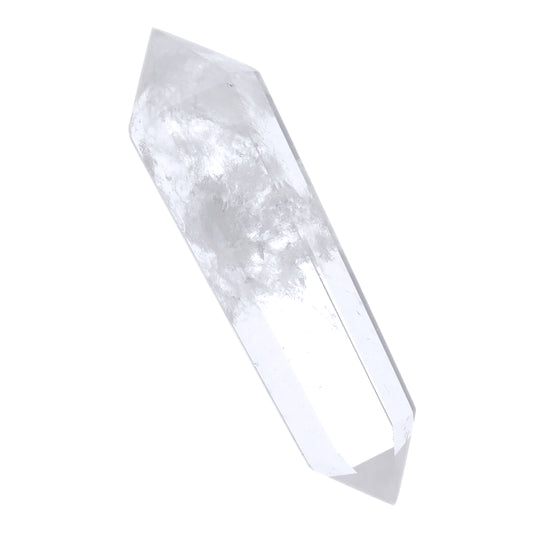 Rock crystal double terminator, polished | 5-7 cm long