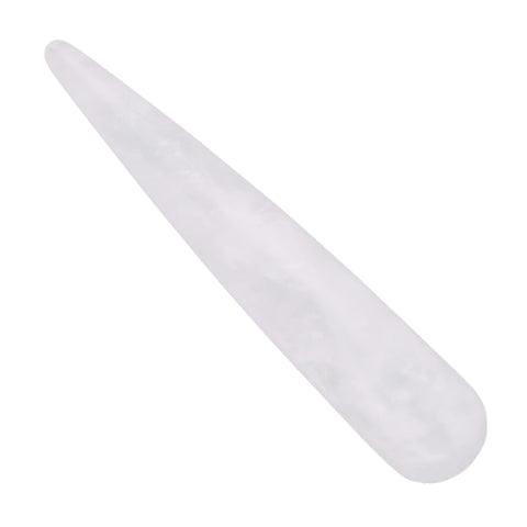 Rock crystal massage wand