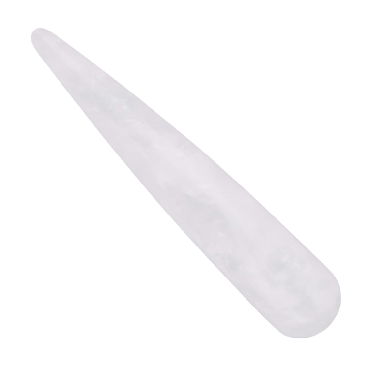 Rock crystal massage stick