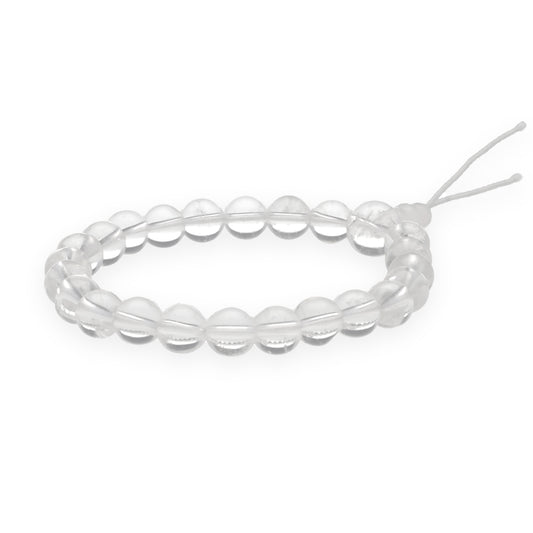 Rock crystal power bracelet