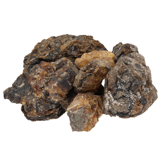 Amber water stones