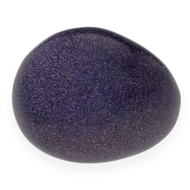 Blue Goldstone Tumbled Stone