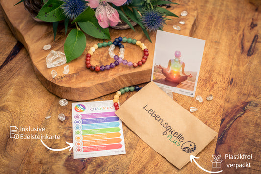 Chakra ball bracelet | 8 mm