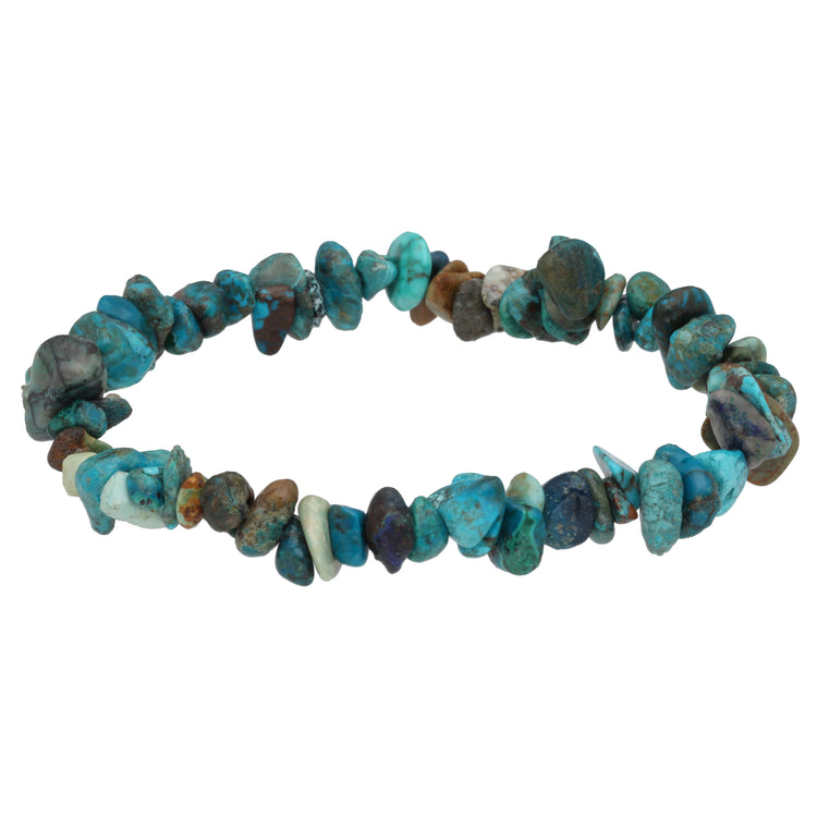 Chrysocolla Chip Bracelet
