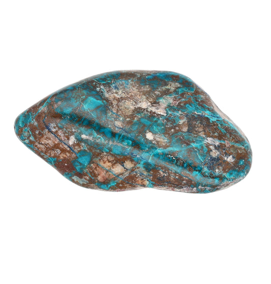 Chrysocolla tumbled stone 