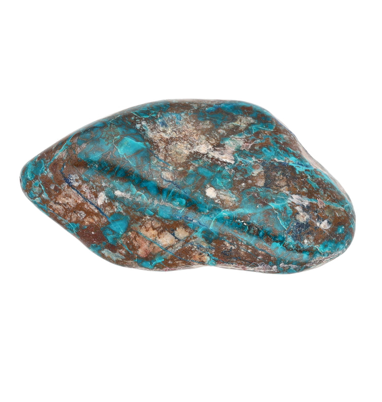 Chrysocolla tumbled stone 