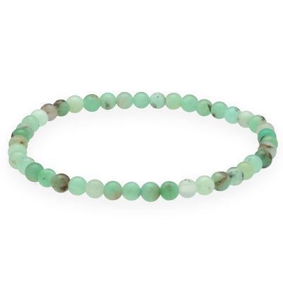 Chrysoprase Mini Bead Bracelet | 4 mm