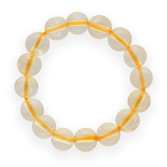 Citrine | elastic ball ring