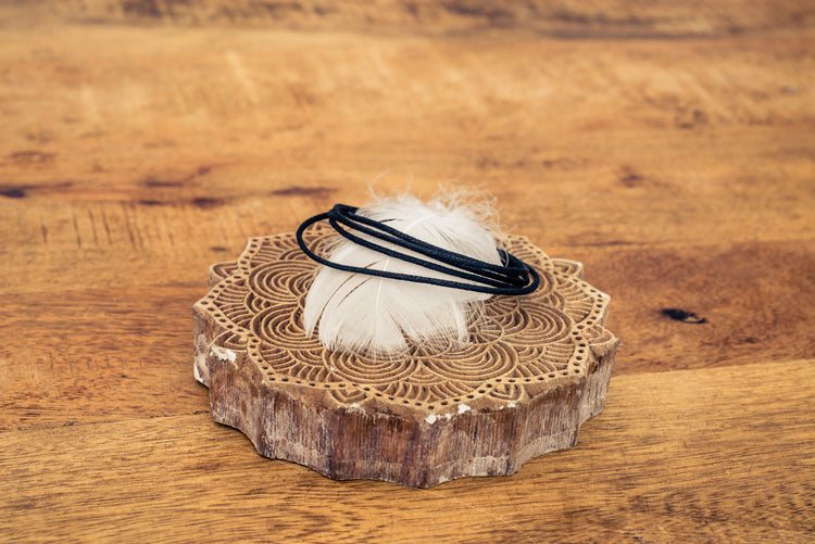 cotton ribbon, black