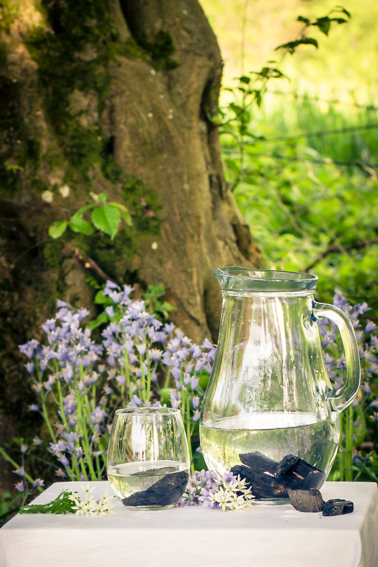 Tourmaline, black (Schorl) water stones