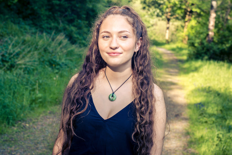 Chrysoprase Donut | 30 mm Pendant