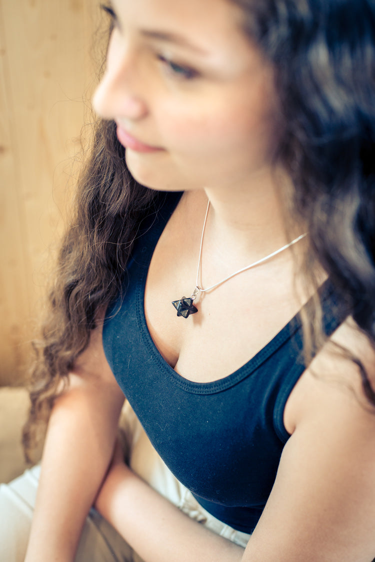 Shungite Merkaba Pendant