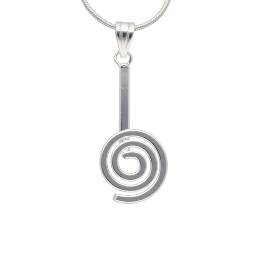 Donut holder spiral for 30 &amp; 40 mm donut stones | silver