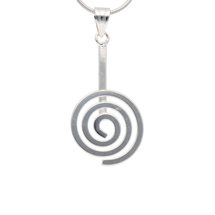 Donut holder spiral for 30 &amp; 40 mm donut stones | silver