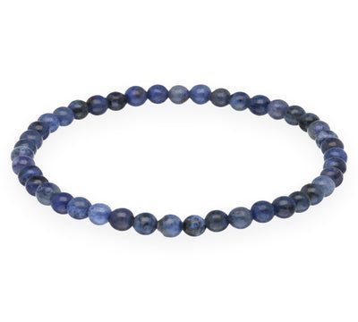 Dumortierite Mini Bead Bracelet | 4 mm