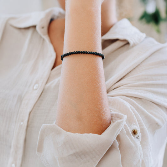 Hawk's Eye Mini Ball Bracelet | 4 mm