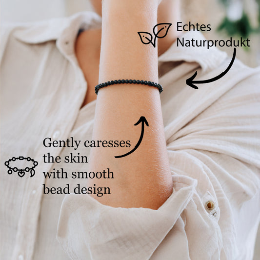Hawk's Eye Mini Ball Bracelet | 4 mm