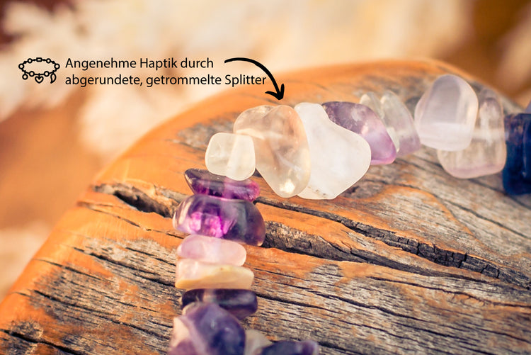 Fluorit Splitterarmband