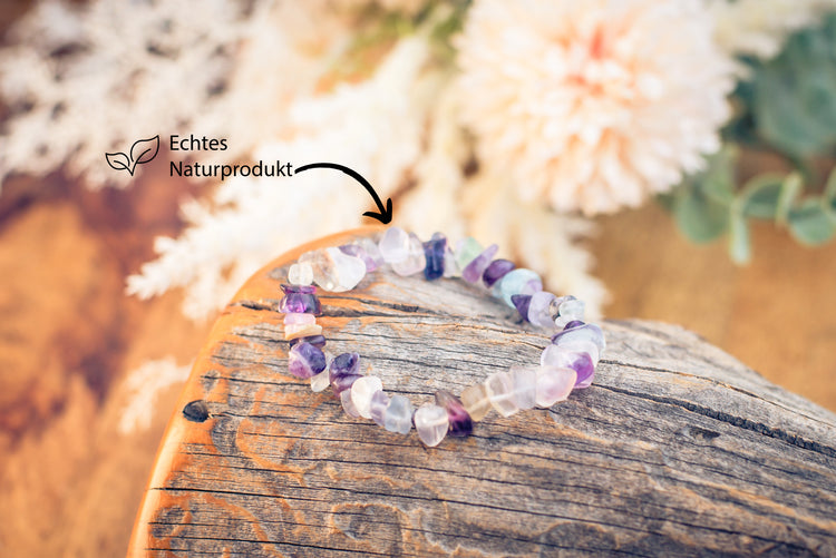 Fluorit Splitterarmband