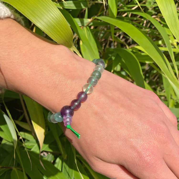 Fluorite power bracelet