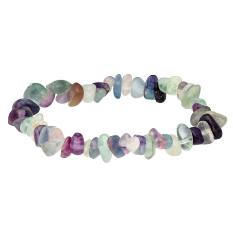 Fluorite Chip Bracelet