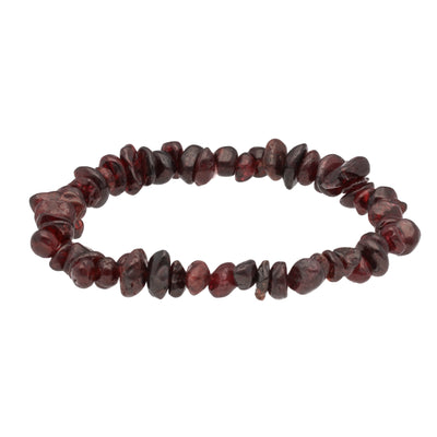Garnet Chip Bracelet