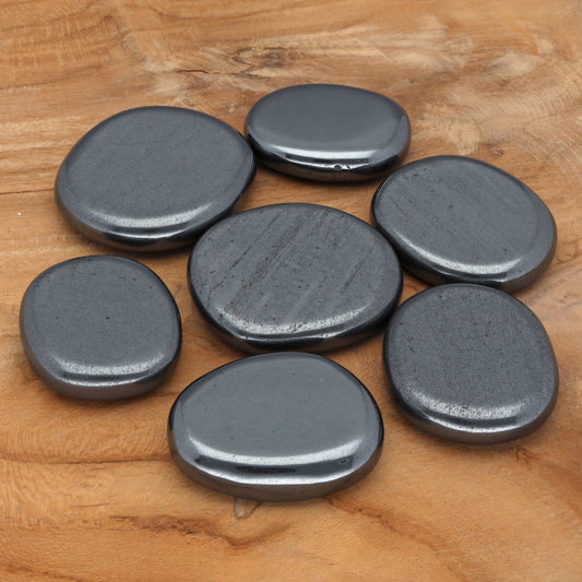 Hematite disc stone