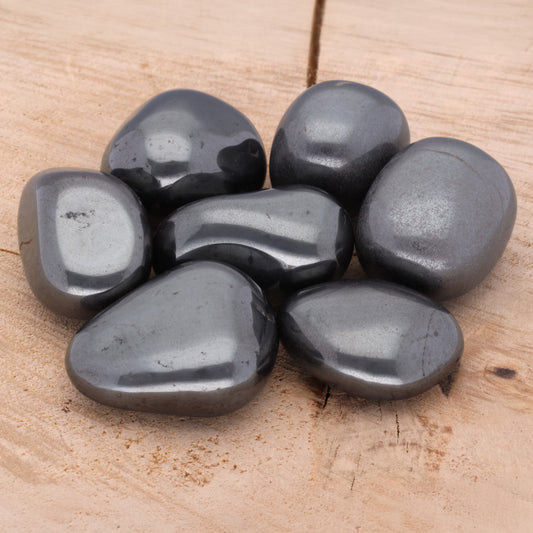 Hematite tumbled stone
