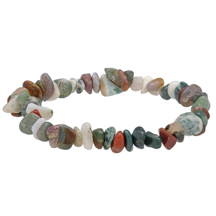 Heliotrope Chip Bracelet