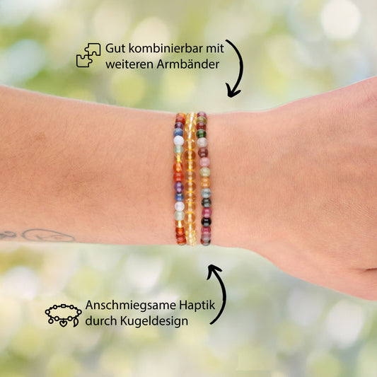 Chakra Mini- Kugelarmband | 4 mm