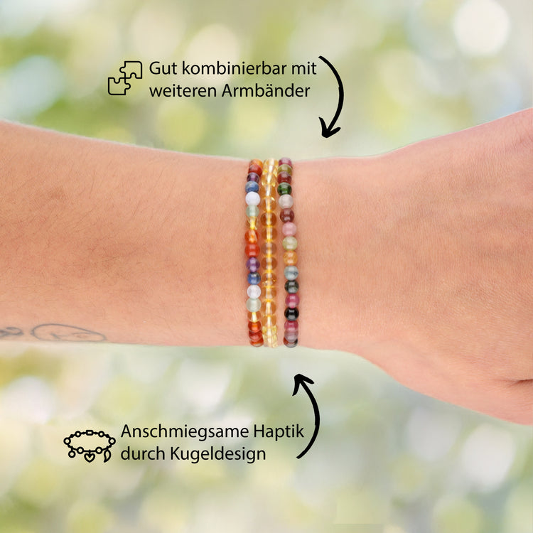 Chakra Mini- Kugelarmband | 4 mm