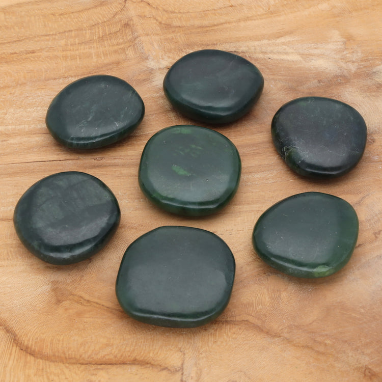 Jade (Nephrit) Scheibenstein