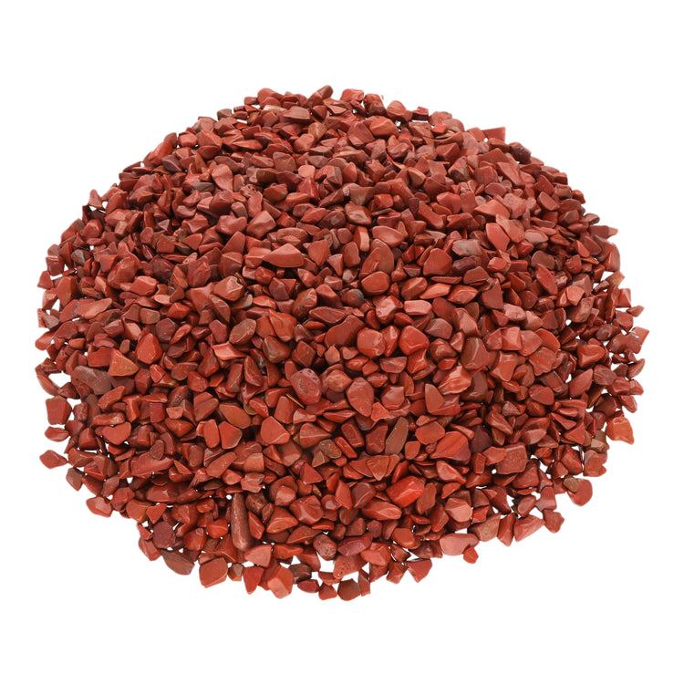 Jasper, red mini tumbled stones