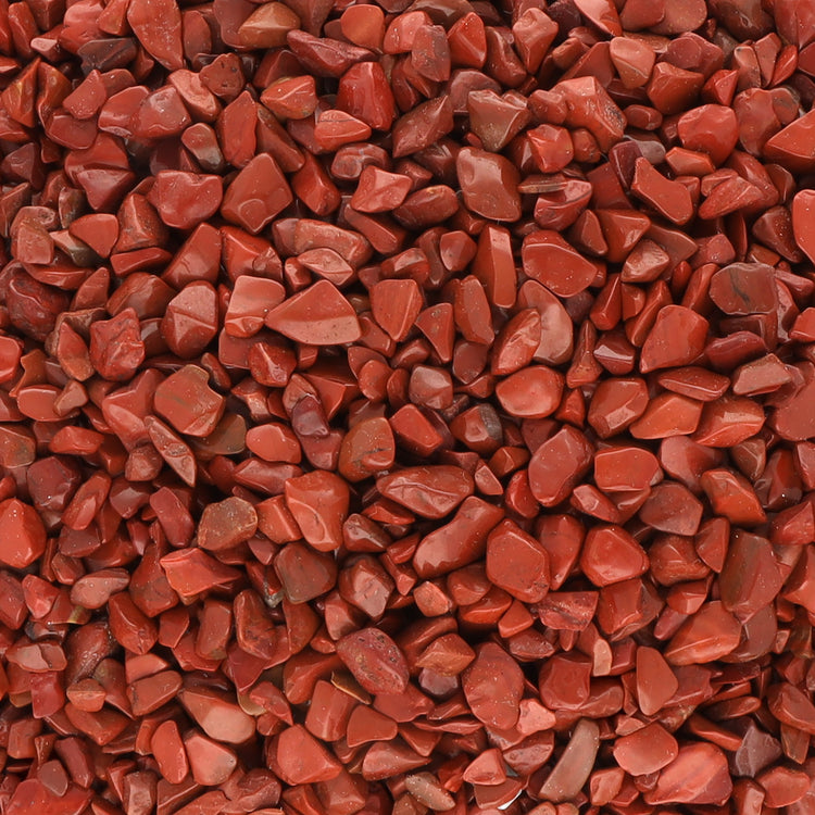 Jasper, red mini tumbled stones