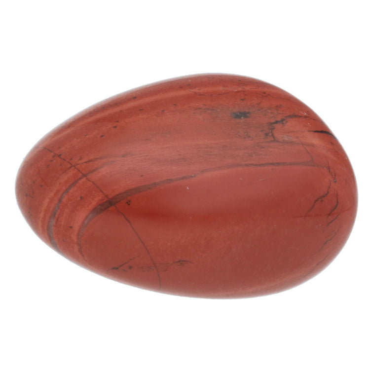Jasper, red tumbled stone