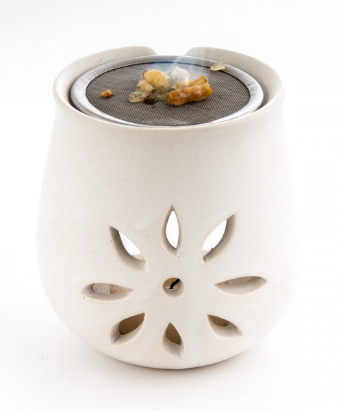 Incense burner flower