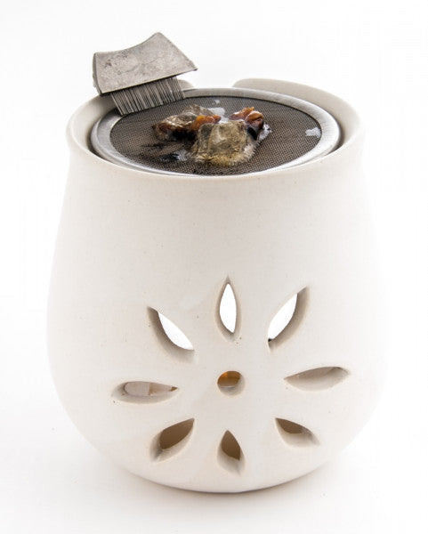 Incense burner flower