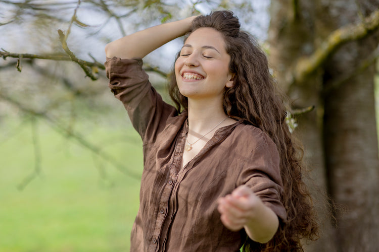 Citrine heart pendant | 2x2 cm + 925 silver eyelet