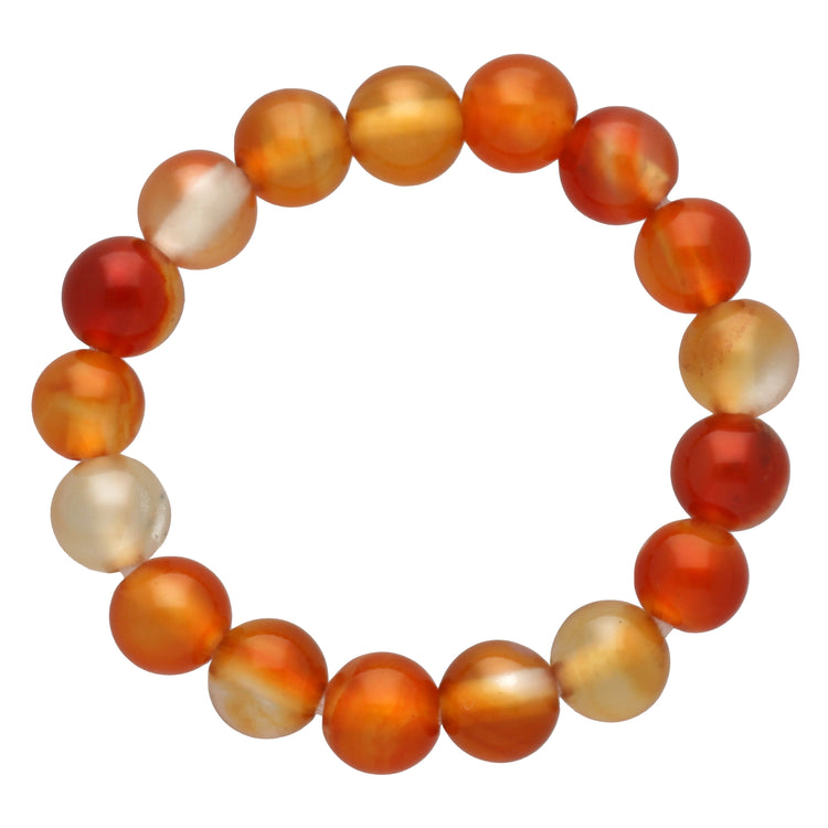 Carnelian | elastic ball ring
