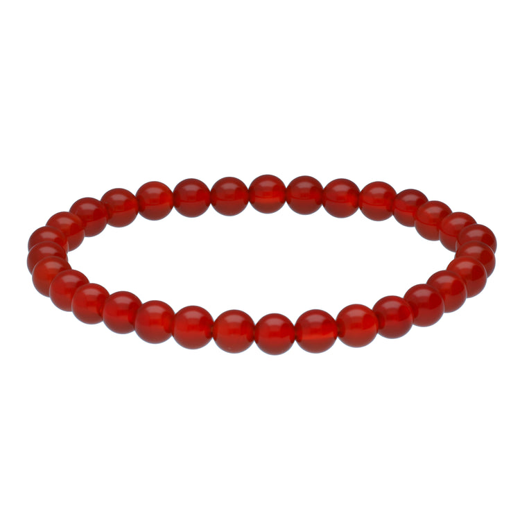Karneol Kugelarmband | 6 mm