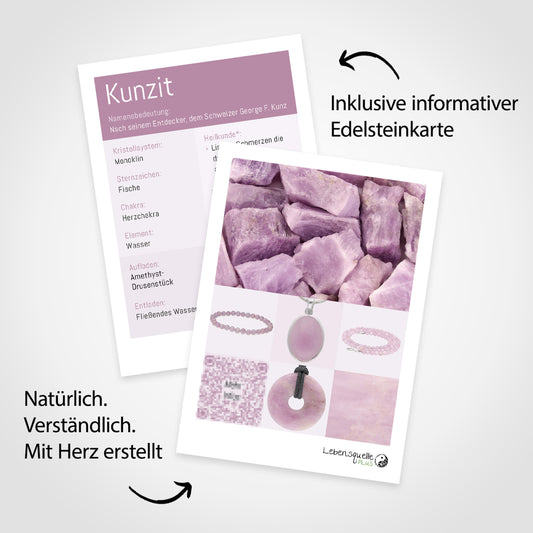 Kunzite Tumbled Stone