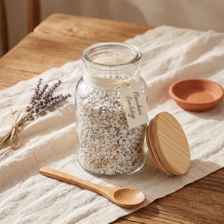 Magnesit Mini-Trommelsteine – lifestyle-anwendung