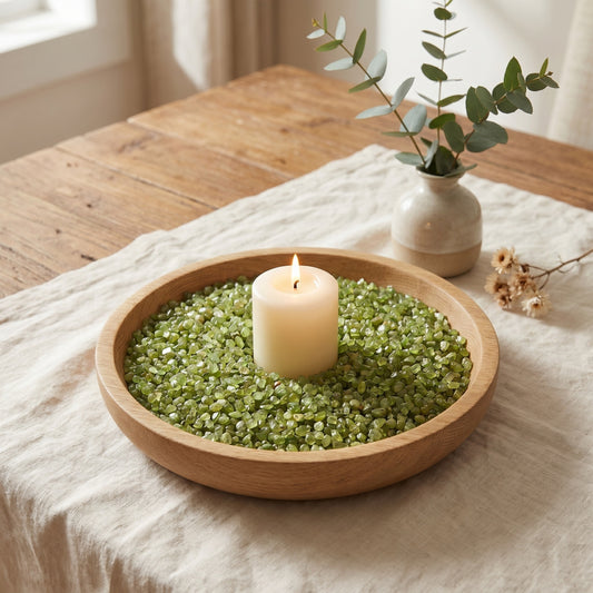 Peridot Mini-Trommelsteine – lifestyle-deko