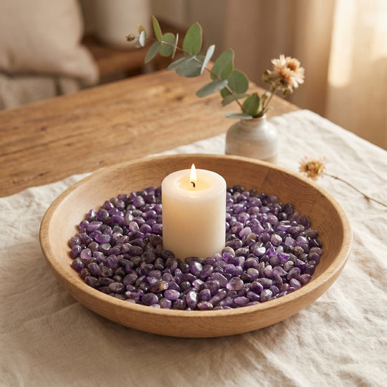 Amethyst Mini-Trommelsteine – lifestyle-deko